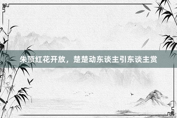 朱顶红花开放，楚楚动东谈主引东谈主赏